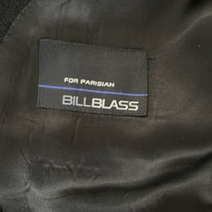Bill Blass 40S winter suit jacket. Black. Worn once.